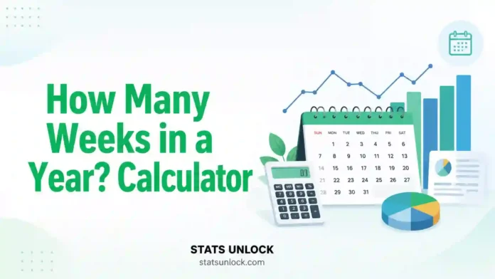how many weeks in a year