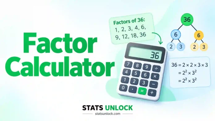factor calculator